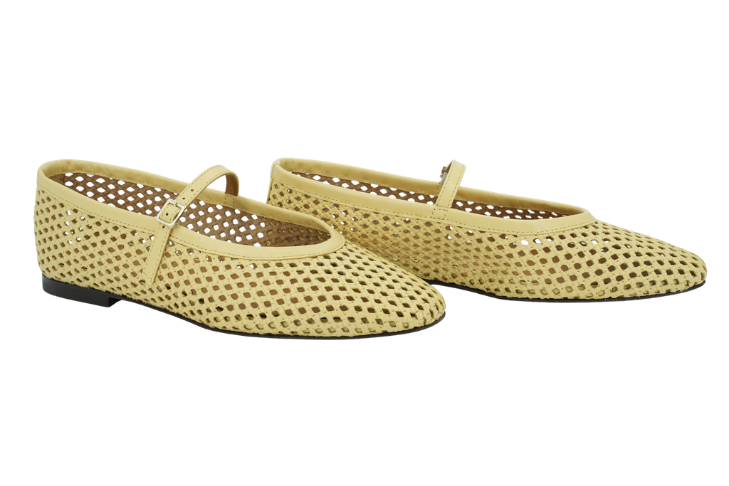 BOBBIES - BALLERINES "MAYA" JAUNES