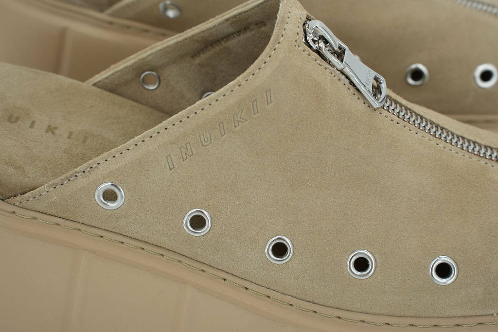 INUIKII - MULES "MATILDA SUEDE" BEIGES