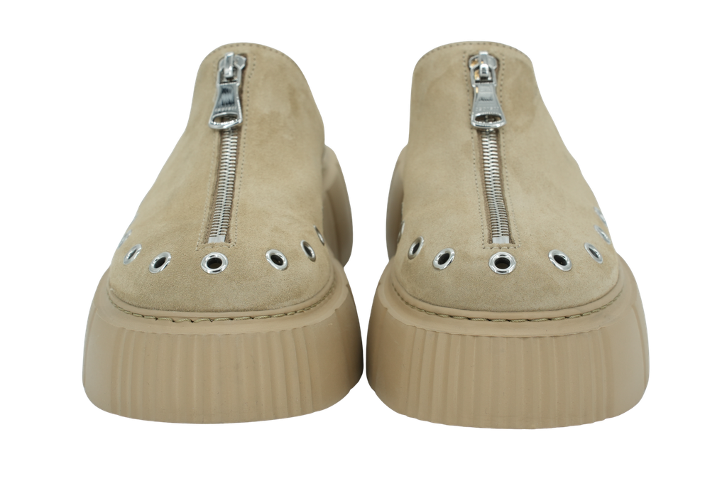 INUIKII - MULES "MATILDA SUEDE" BEIGES
