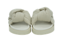 INUIKII - SANDALES " OVERSIZED LINEN" BLANCHES