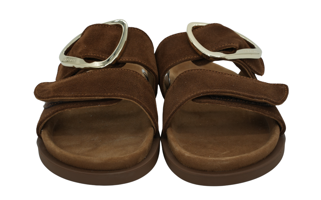 INUIKII - SANDALES " DREAMER BUCKLE" MARRONS