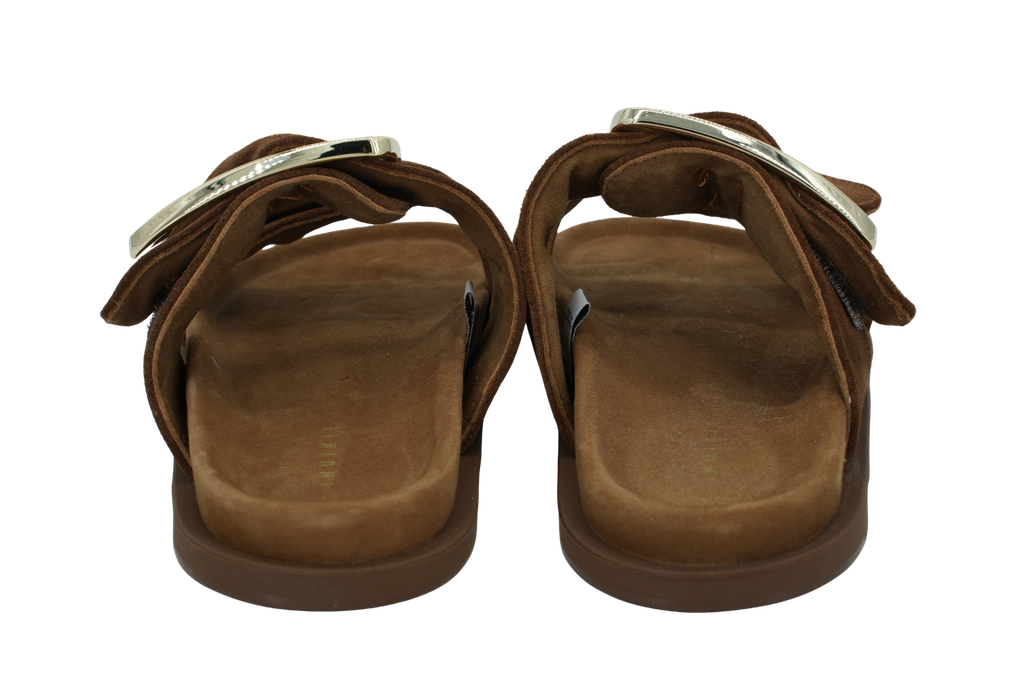 INUIKII - SANDALES " DREAMER BUCKLE" MARRONS