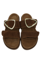 INUIKII - SANDALES " DREAMER BUCKLE" MARRONS