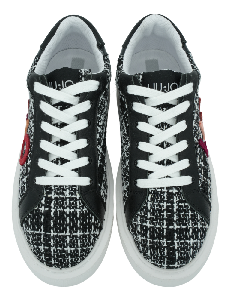 LUI JO - BASKETS "KYLIE 24" NOIRES ET BLANCHES
