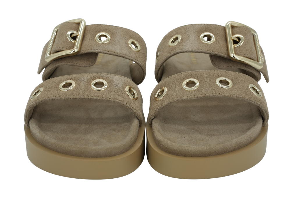 INUIKII - SANDALES " TILDA BUCKLE" BEIGES