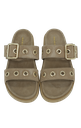 INUIKII - SANDALES " TILDA BUCKLE" BEIGES
