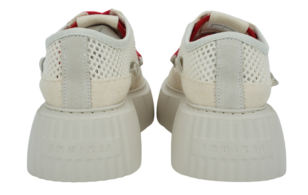 INUIKII - BASKETS "MATILDA NET" CRÈMES