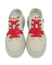 INUIKII - BASKETS "MATILDA NET" CRÈMES