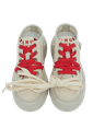 INUIKII - BASKETS "MATILDA NET" CRÈMES