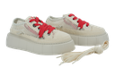 INUIKII - BASKETS "MATILDA NET" CRÈMES
