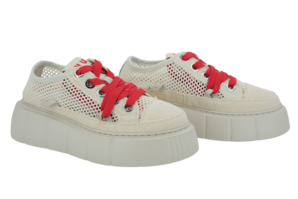 INUIKII - BASKETS "MATILDA NET" CRÈMES