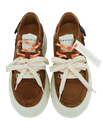 INUIKII - BASKETS "MATILDA SUEDE" COGNACS