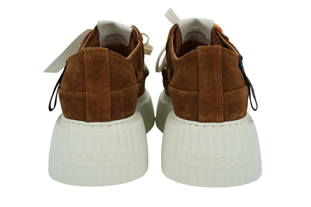 INUIKII - BASKETS "MATILDA SUEDE" COGNACS