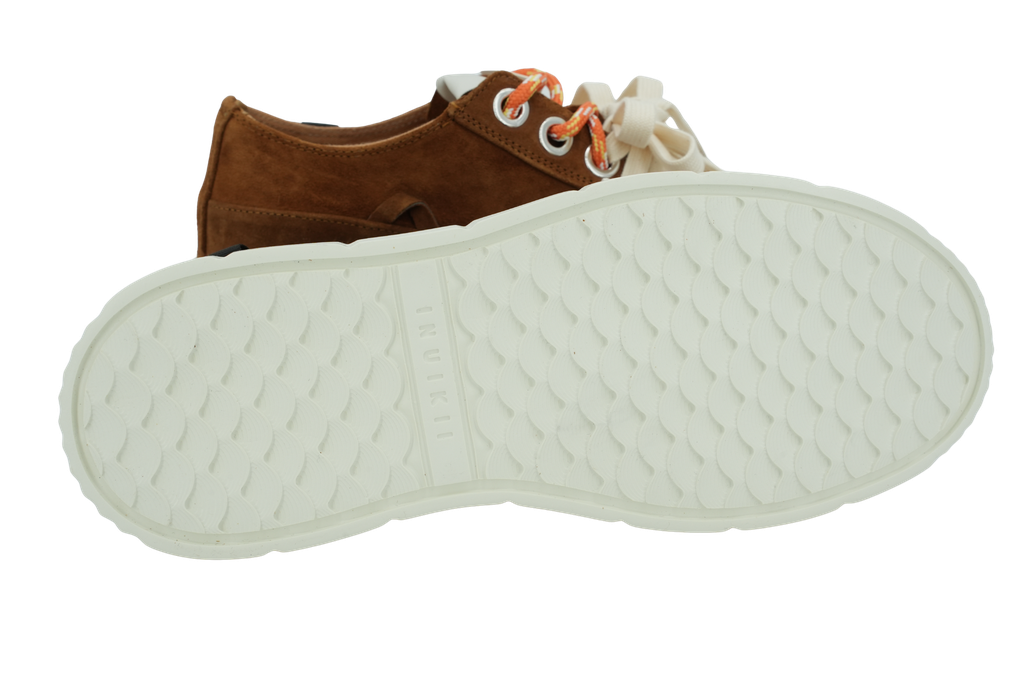 INUIKII - BASKETS "MATILDA SUEDE" COGNACS