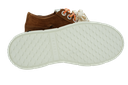 INUIKII - BASKETS "MATILDA SUEDE" COGNACS