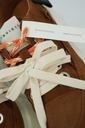 INUIKII - BASKETS "MATILDA SUEDE" COGNACS