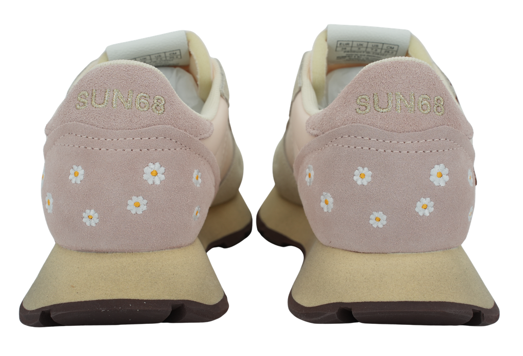 SUN68 - BASKETS "ALLY VINTAGE" ROSÉES