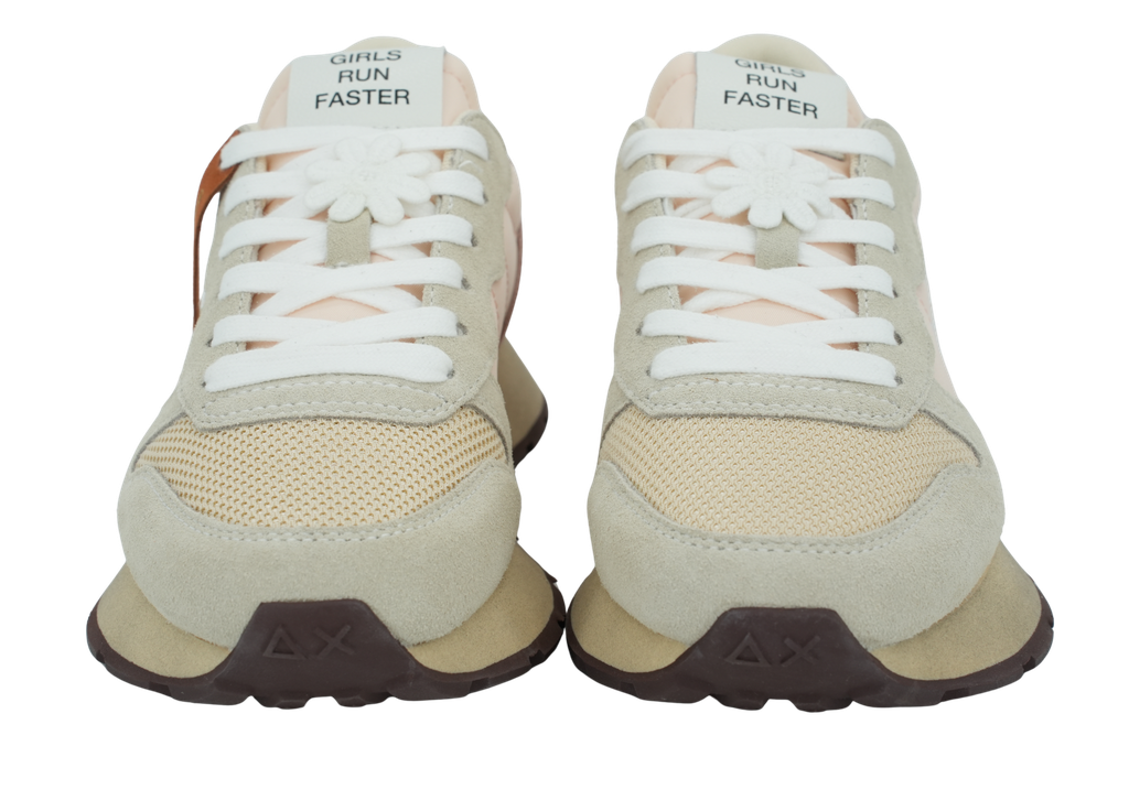 SUN68 - BASKETS "ALLY VINTAGE" ROSÉES