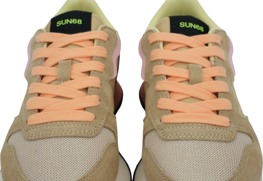 SUN68 - BASKETS "ALLY COLOR" BEIGES