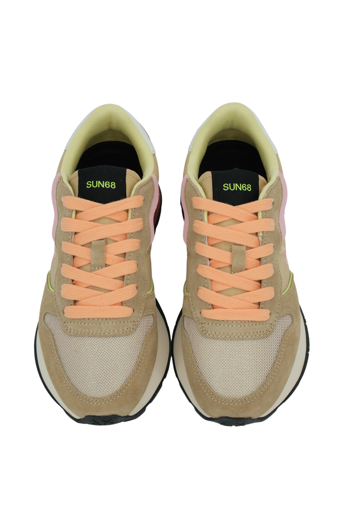 SUN68 - BASKETS "ALLY COLOR" BEIGES