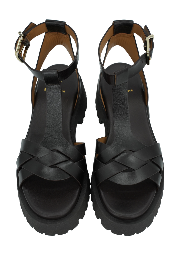 BOBBIES - SANDALES "LAILI" MARRONS
