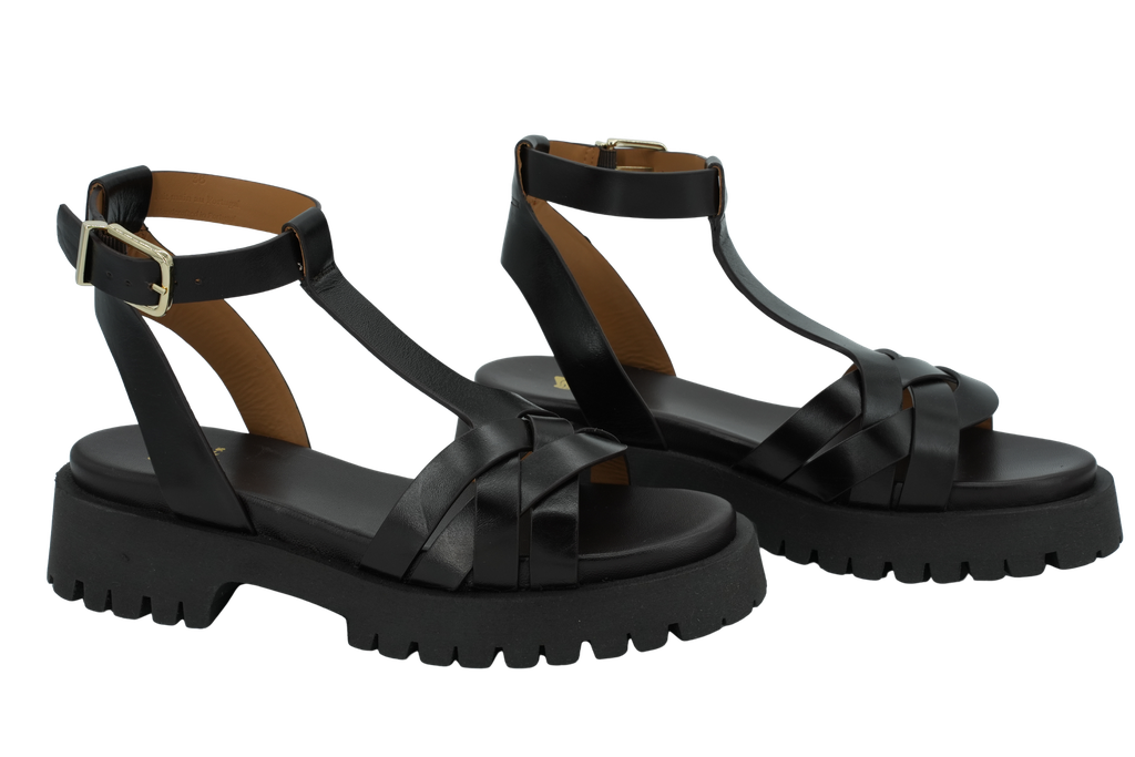 BOBBIES - SANDALES "LAILI" MARRONS