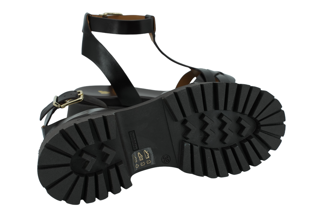 BOBBIES - SANDALES "LAILI" MARRONS