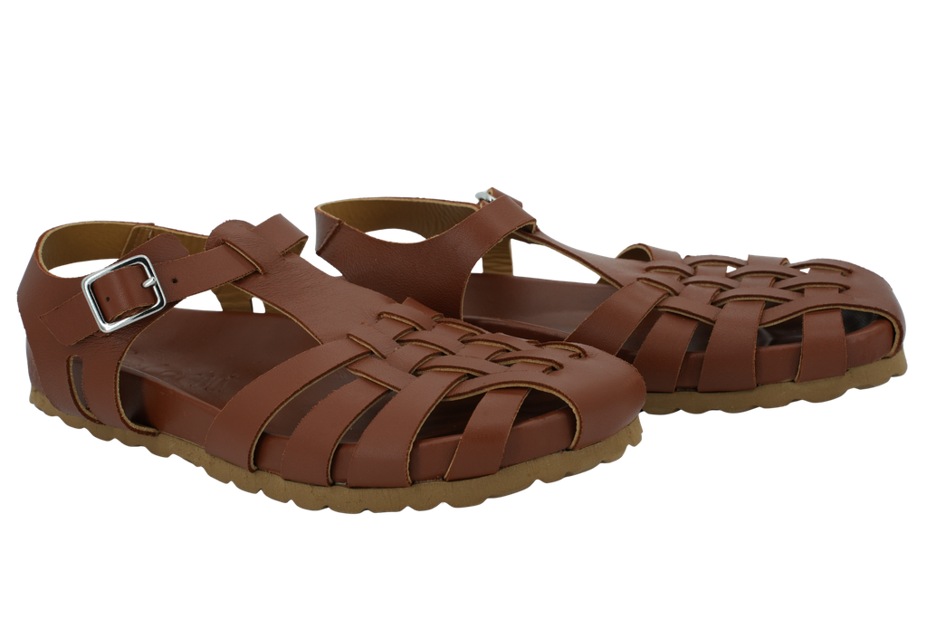 LAGOA - SANDALES "BAHIA" COGNACS