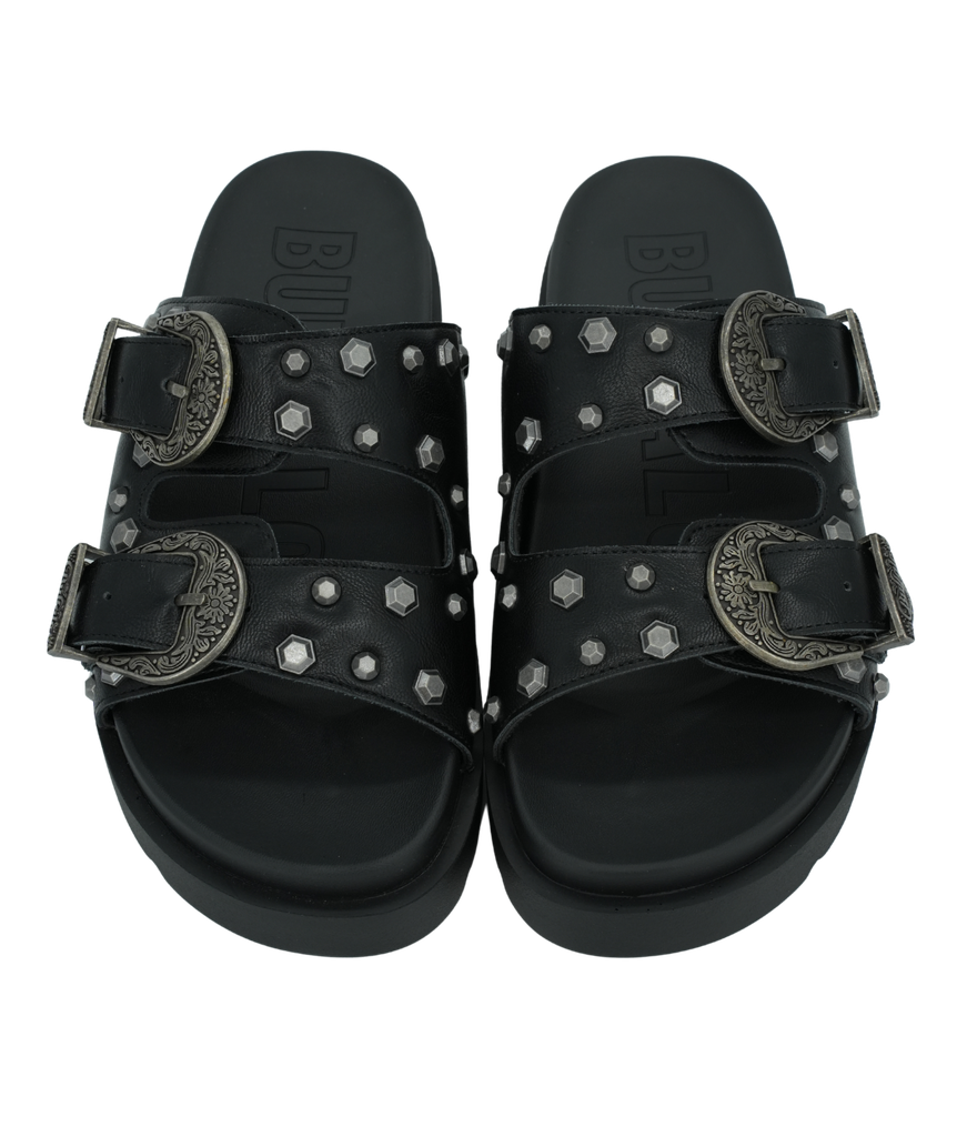 BUFFALO - SANDALES "RAYA ARI WEST" NOIRES WESTERN