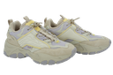 BUFFALO - BASKETS "PYRA ONE" BEIGES ET LILAS