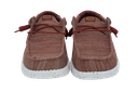 HEY DUDE - MOCASSINS "WALLY STRETCH SOX" BORDEAUX