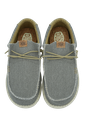 HEY DUDE - MOCASSINS "WALLY BRAIDED" BLEUS ET KAKIS