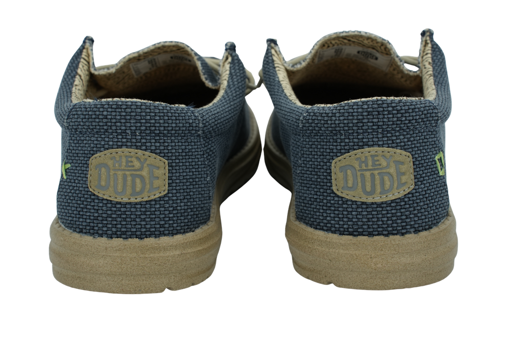 HEY DUDE - MOCASSINS "WALLY BRAIDED" BLEUS MARINES