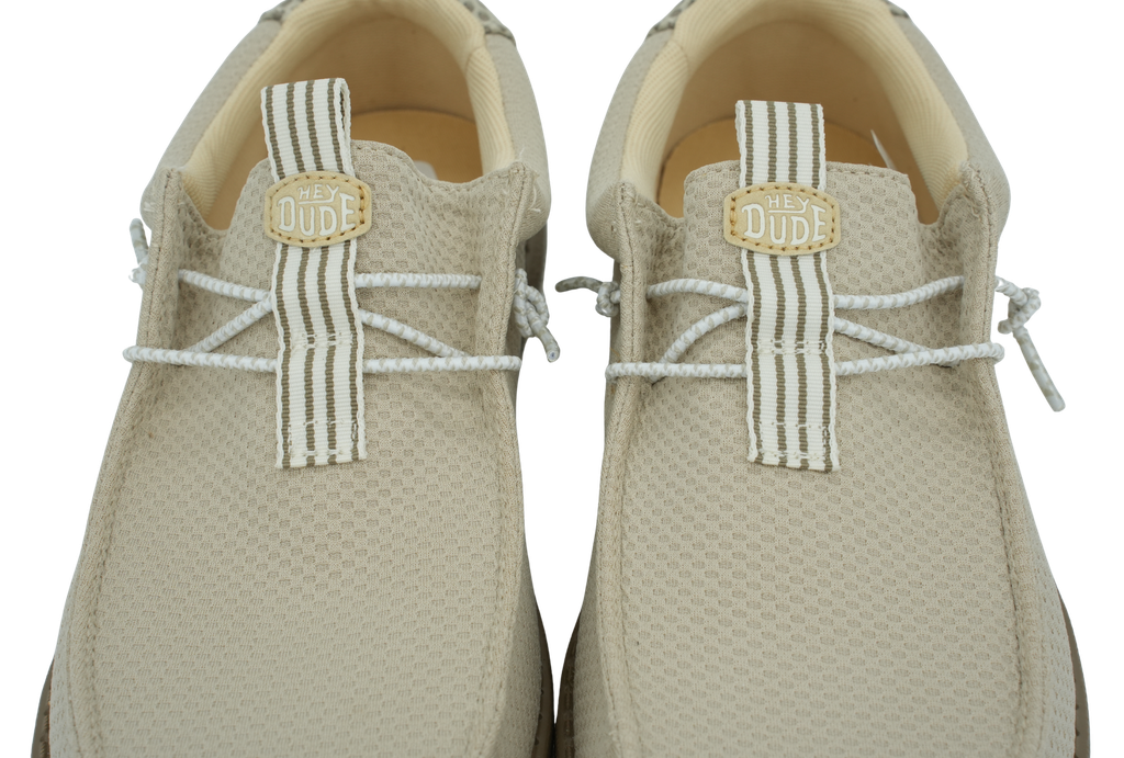 HEY DUDE - MOCASSINS "WALLY MESH" BEIGES