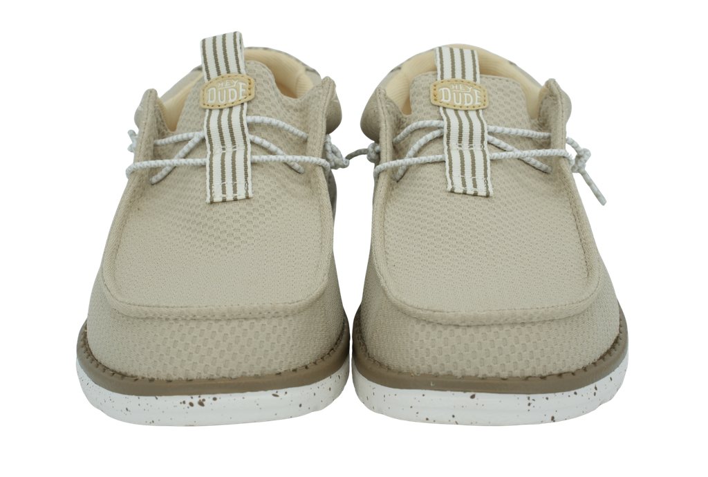 HEY DUDE - MOCASSINS "WALLY MESH" BEIGES