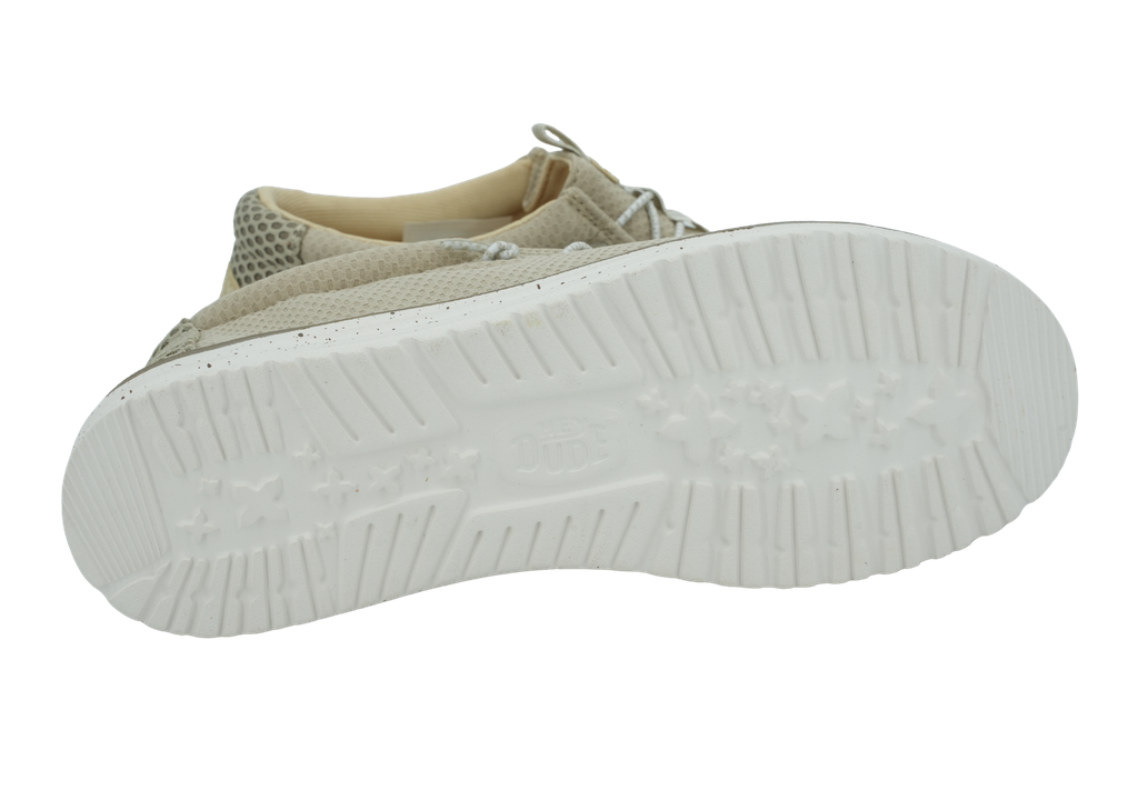 HEY DUDE - MOCASSINS "WALLY MESH" BEIGES