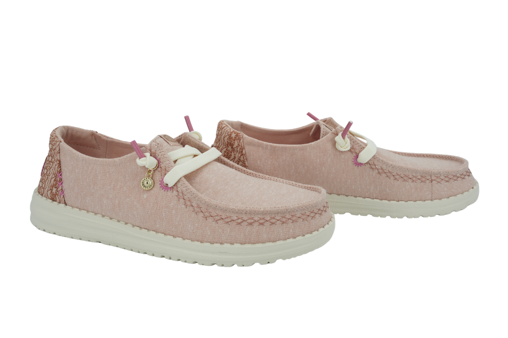 HEY DUDE - MOCASSINS "WENDY BREAK SURF" ROSES