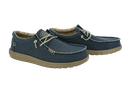HEY DUDE - MOCASSINS "WALLY BRAIDED" BLEUS MARINES