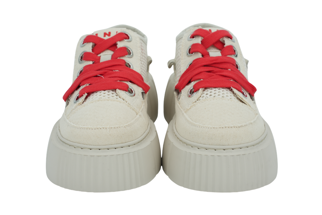INUIKII - BASKETS "MATILDA NET" CRÈMES