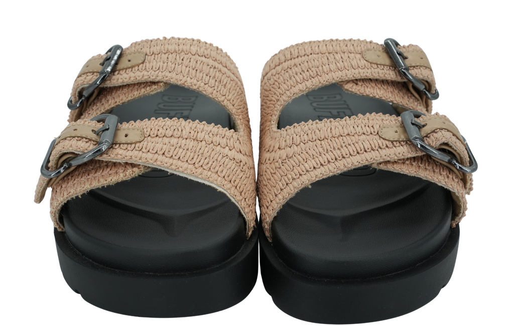 BUFFALO - SANDALES "RAYA ARI BO" BEIGES ET NOIRES