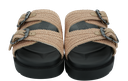 BUFFALO - SANDALES "RAYA ARI BO" BEIGES ET NOIRES