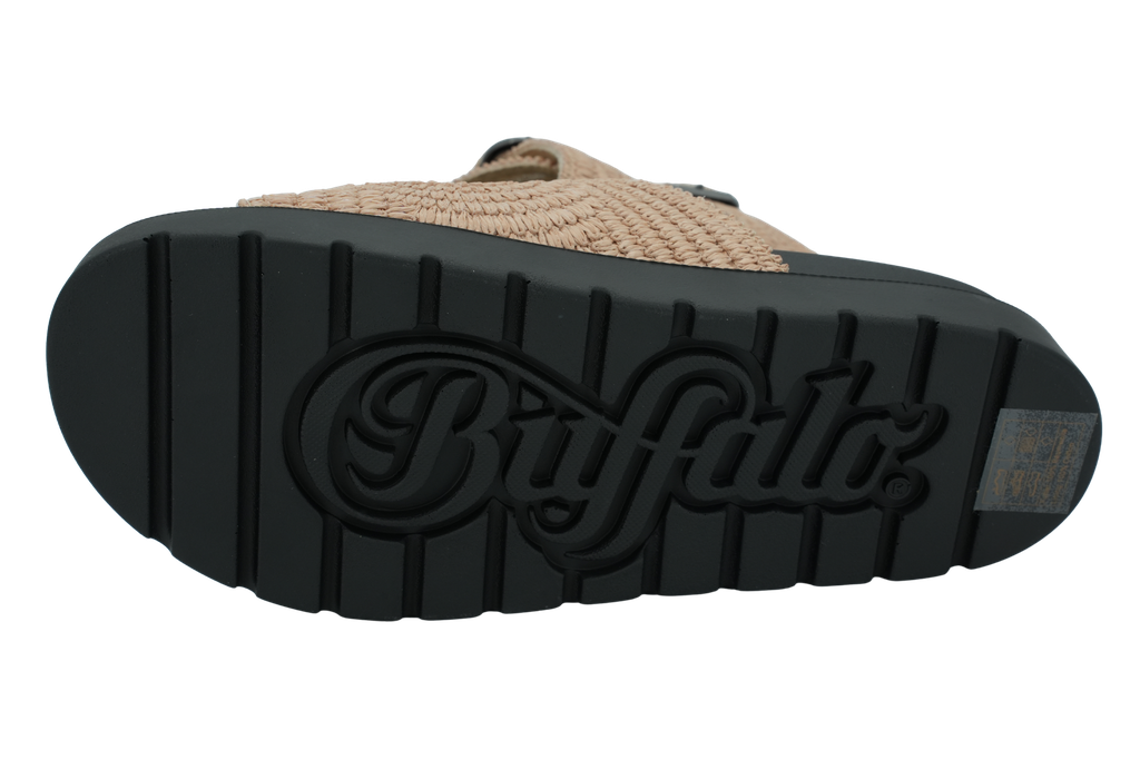 BUFFALO - SANDALES "RAYA ARI BO" BEIGES ET NOIRES