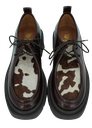 BOBBIES - DERBIES "NOREEN" MARRONS