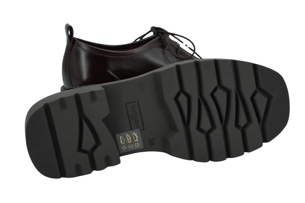 BOBBIES - DERBIES "NOREEN" MARRONS