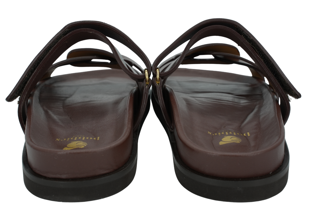 BOBBIES - SANDALES "ATLAS" MARRONS