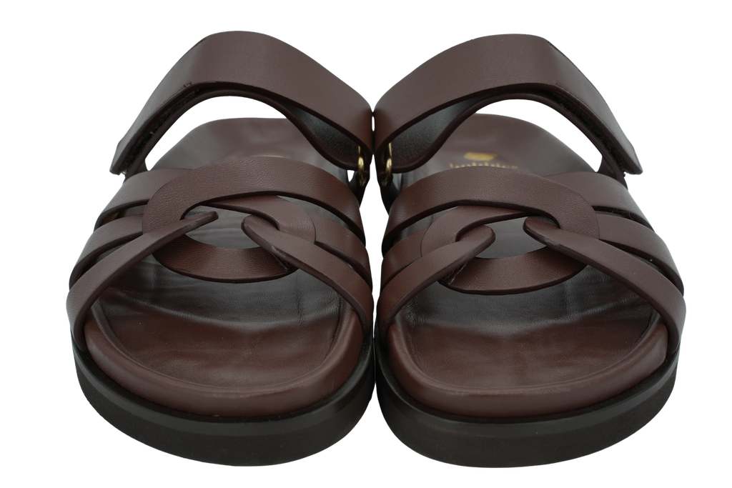 BOBBIES - SANDALES "ATLAS" MARRONS