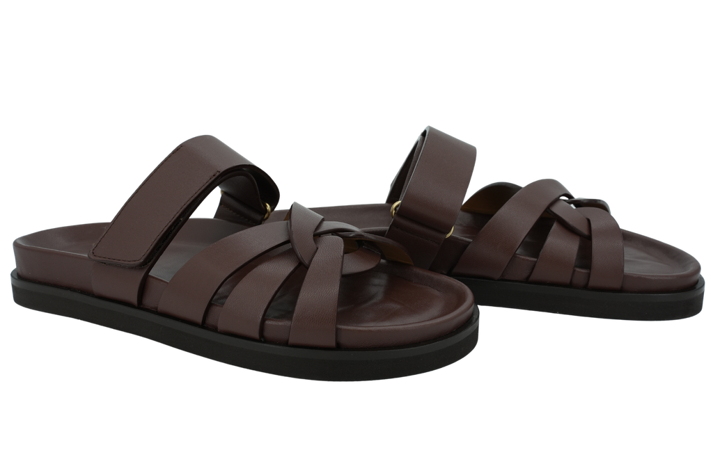 BOBBIES - SANDALES "ATLAS" MARRONS