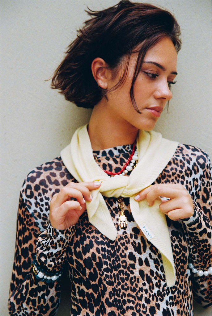 BONNIE STUDIOS - FOULARD "BONNIE" EN LAINE