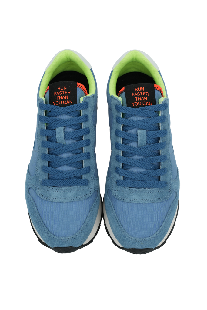 SUN68 - BASKETS "TOM FLUO" BLEUES
