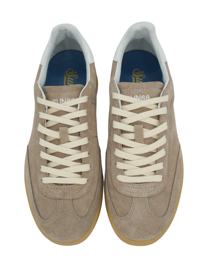 SUN68 - BASKETS "CALIFORNIA SUN" SUÈDES BEIGES